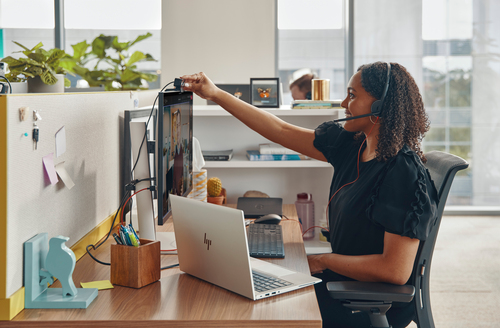 HP Poly BW 3220 Stereo USB-C HS +USB-C/A — pilt 2