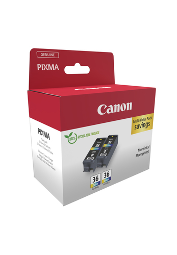 CANON CLI-36 Ink Cartridge Twin Pack — pilt 2