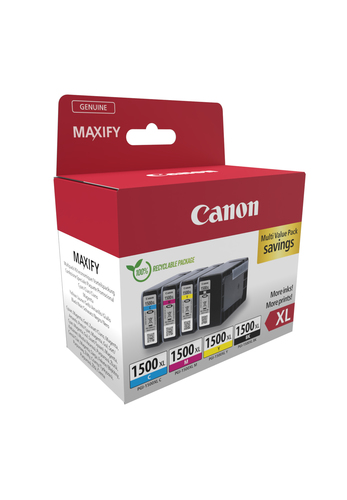 CANON PGI-1500XL Ink Cartridge BK/C/M/Y — pilt 2