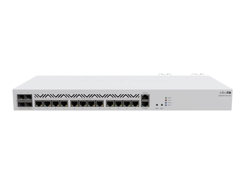  NET ROUTER 1000M 12PORT 4SFP+/CCR2116-12G-4S+ MIKROTIK — pilt 4