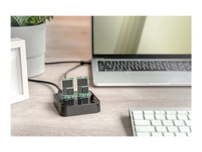 DIGITUS NVMe Clone station USB3.1 Gen2 — pilt 4