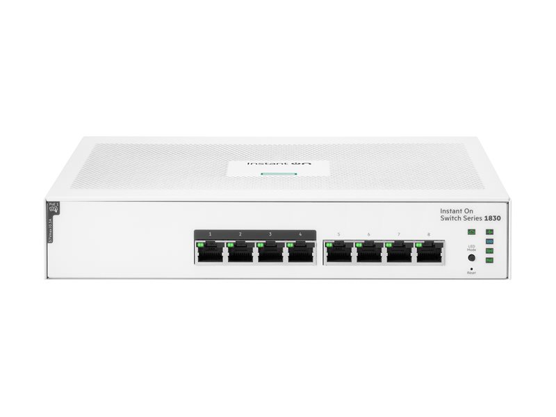 HPE Aruba Switch IOn 1830 8G 65W EU en