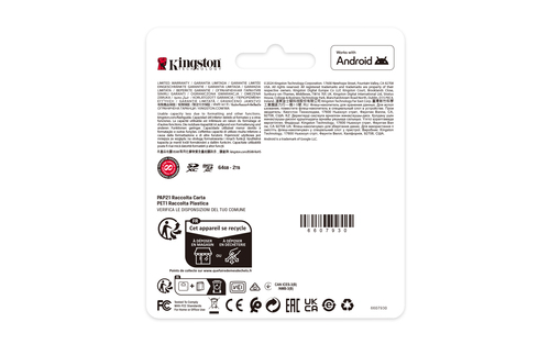 KINGSTON 128GB SDXC Canvas Select Plus — pilt 4