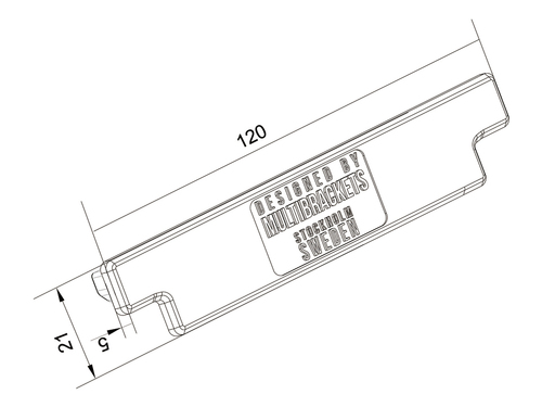 MB Pro Series Rail End Cover — pilt 2