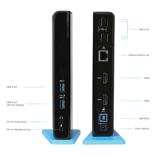 I-TEC USB 3.0 Dual HDMI Docking Station — pilt 4