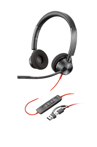 HP Poly BW 3320 Stereo -M USB-C +USB-C/A — pilt 5