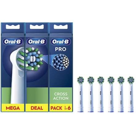 Oral-B Replaceable toothbrush heads EB50RX-6
