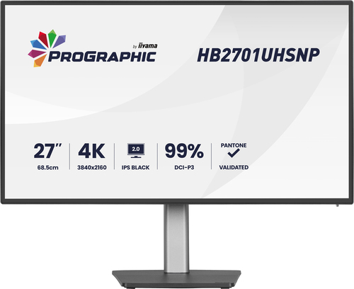 IIYAMA HB2701UHSNP-B1 27inch IPS BLACK — pilt 2