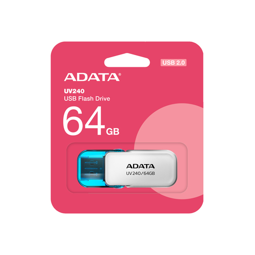 ADATA USB Flash Drive AUV240-64G-RWH — pilt 3