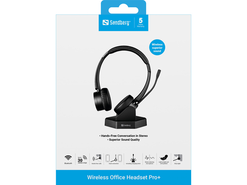 SANDBERG Bluetooth Office Headset Pro+ — pilt 10