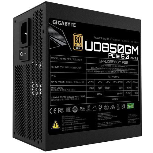 GIGABYTE GP-UD850GM PG5 V2 850W PSU — pilt 5