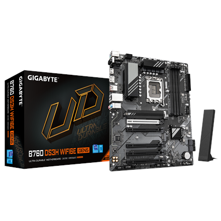 GIGABYTE B760 DS3H WF6E GEN5 LGA1700