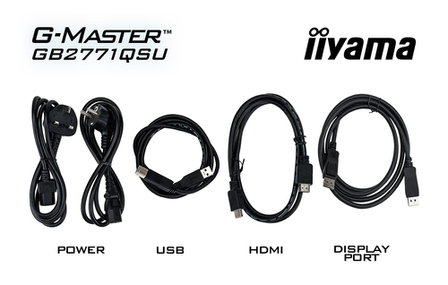 IIYAMA GB2771QSU-B1 27inch Fast IPS Gami — pilt 13