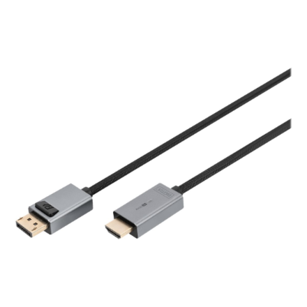 Digitus Digitus 4K DisplayPort Adapter Cable, DP - HDMI Type A DB-340202-018-S