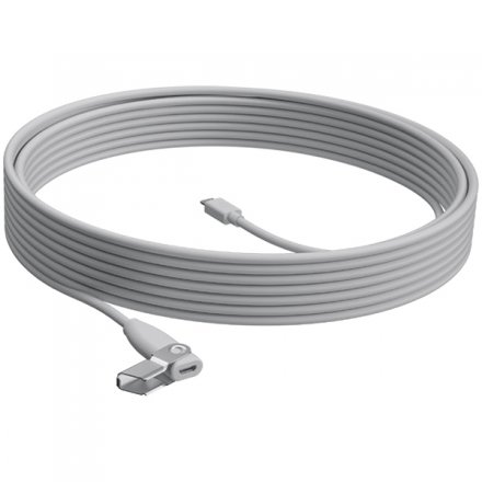 LOGITECH Rally Mic Pod Extension Cable - OFF-WHITE - USB - WW - 10M EXTENSION CABLE