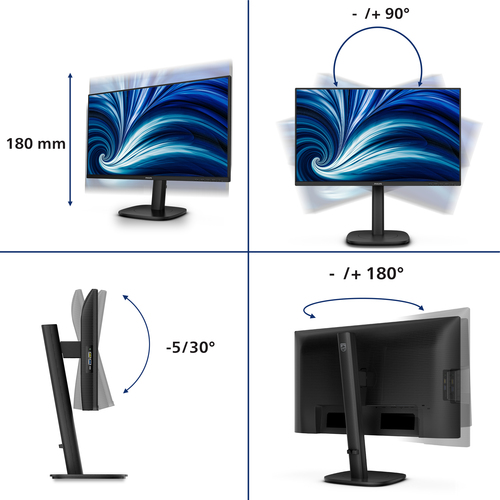 PHILIPS 24inch 1920x1200 100Hz IPS Flat — pilt 5
