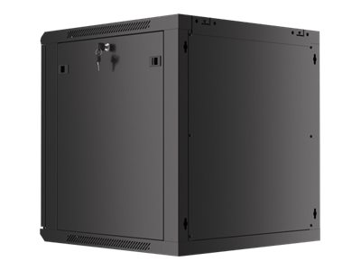LANBERG Wall mount 19i 12U 600x600 black