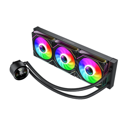 Gamemax Gamemax CPU Liquid Cooler ICEBURG 360 DIGITAL BK
