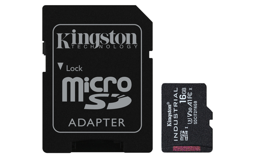 KINGSTON 16GB microSDHC Industrial C10