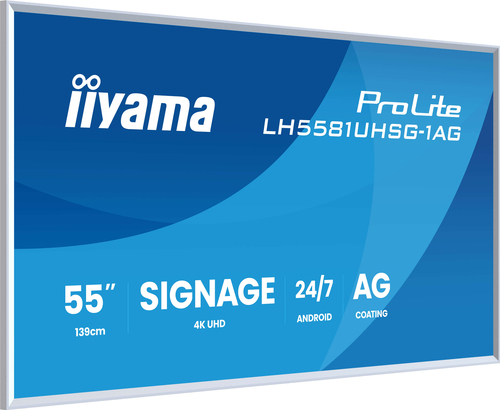 IIYAMA LH5581UHSG-1AG 55inch UHD VA ELED — pilt 4