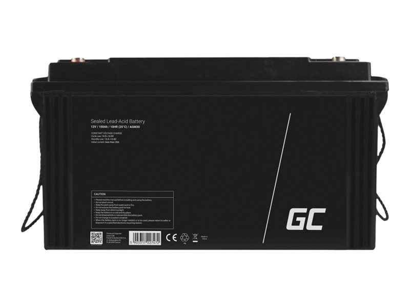 GREEN CELL Battery AGM 12V 120Ah — pilt 4