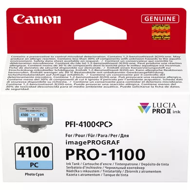 CANON INK PFI-4100 Photo cyan tank — pilt 2