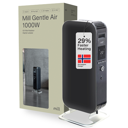 Mill Heater AB-H1000DN BLACK