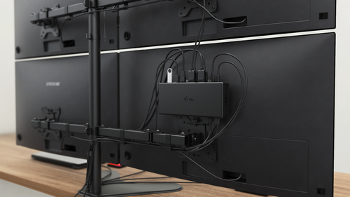 I-TEC USB-C Quattro Docking Station 85W — pilt 8