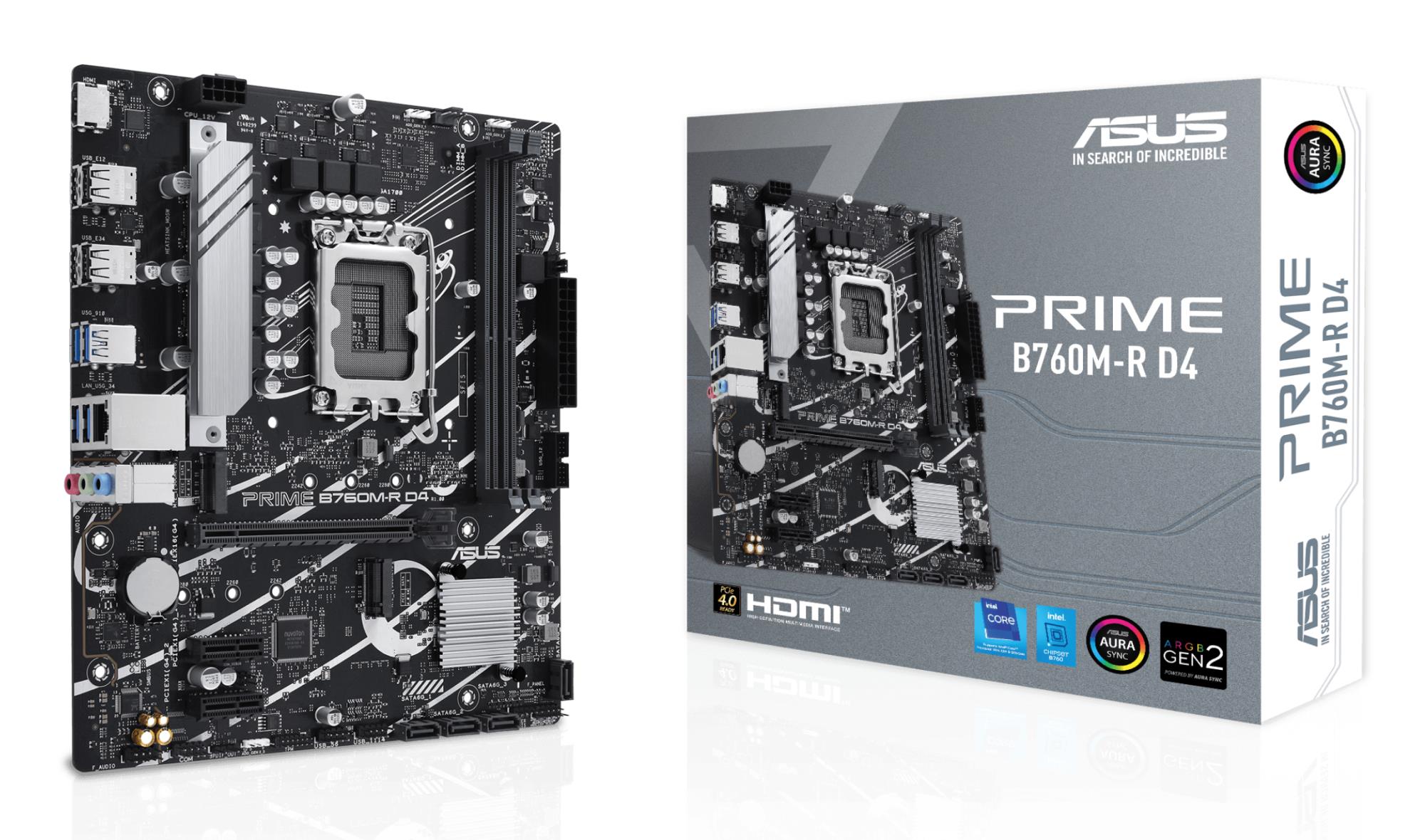 ASUS Intel B760 PRIMEB760M-RD4