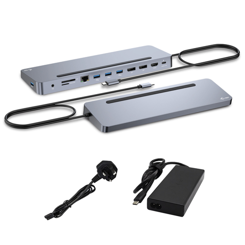 I-TEC USB-C Metal Ergonomic 4K 3x Displ