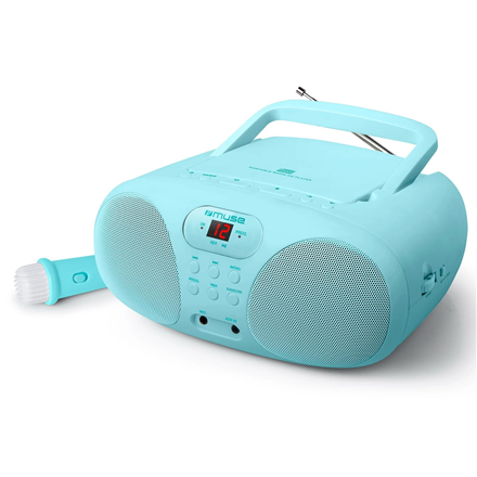 Muse Portable Sing-A-Long Radio CD Player MD-203 KB
