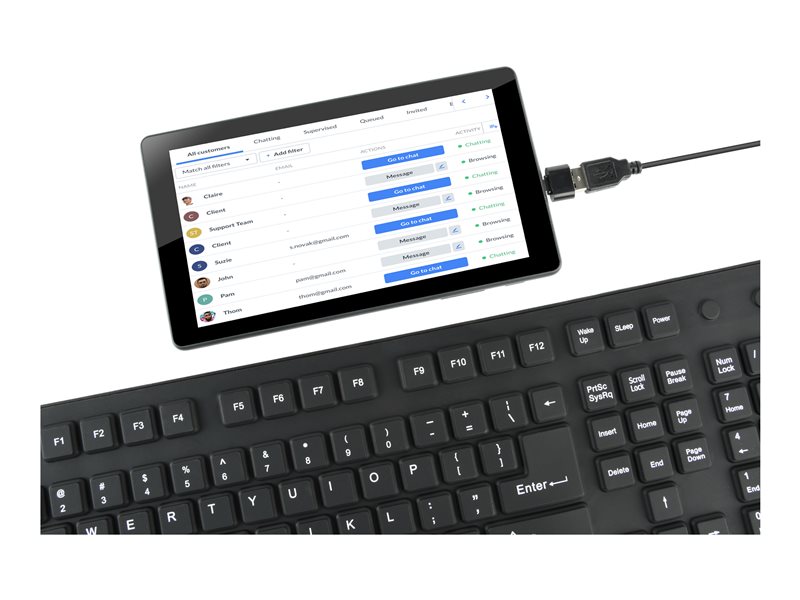 GEMBIRD KB-109F-B Flexible keyboard — pilt 3