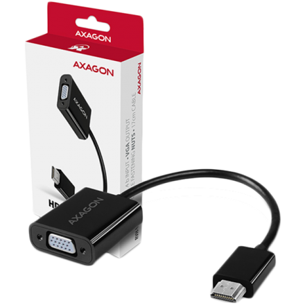 AXAGON RVH-VGN, HDMI - VGA Reduction Adapter RVH-VGN