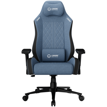 LORGAR CHA41, Ergonomic Gaming Chair Advanced, premium anti-stain fabric, Blue
