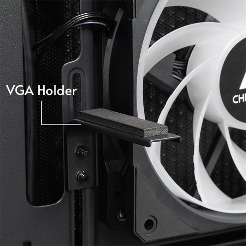 CHIEFTEC ATX mid Tower Fish Tank T Glass — pilt 10