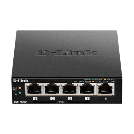 D-Link Switch DGS-1005P/E