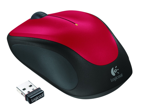 LOGI M235 Wireless Mouse Red — pilt 3