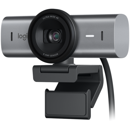 LOGI MX Brio 4K Ultra HD Webcam GRAPHITE