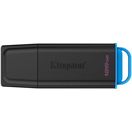 KINGSTON 128GB Portable USB 3.2 Bk/Blue