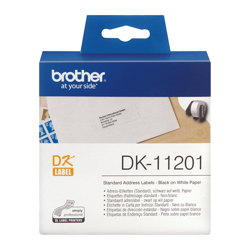 BROTHER DK11201 address labelroll — pilt 2