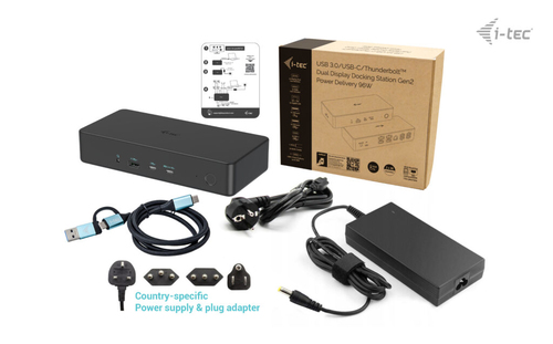I-TEC USB3.0/USB-C/TB 2x4K Pro Dock — pilt 4