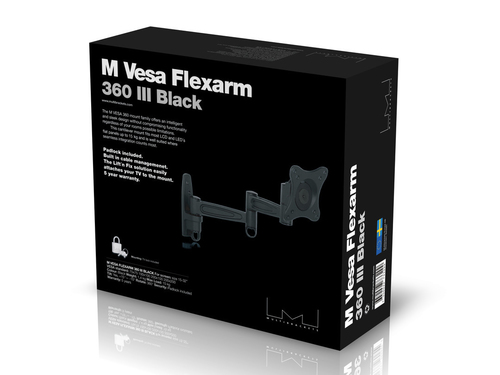 MB FLEXARM 360 III BL VESA75-200 25KG15- — pilt 13