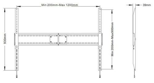 MB Universal Wallmount Fixed HD 1200x900 — pilt 22