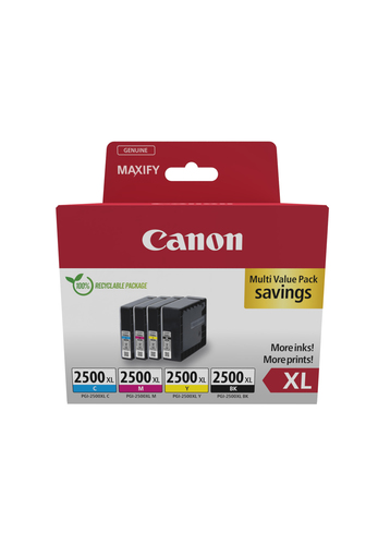 CANON PGI-2500XL Ink Cartridge BK/C/M/Y