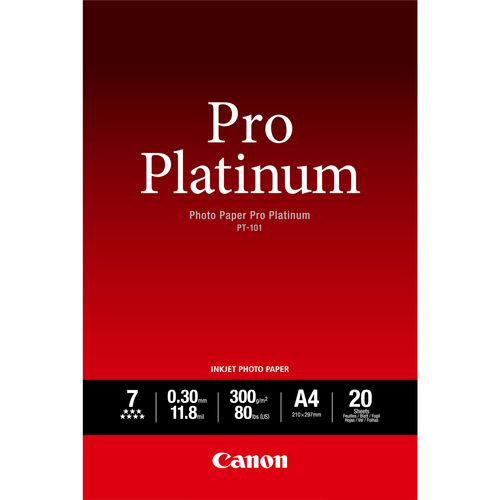 CANON PT-101 photo paper A4 20sh