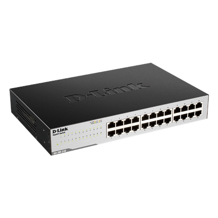 D-Link 24-Port Gigabit Easy Desktop Switch GO-SW-24G/E