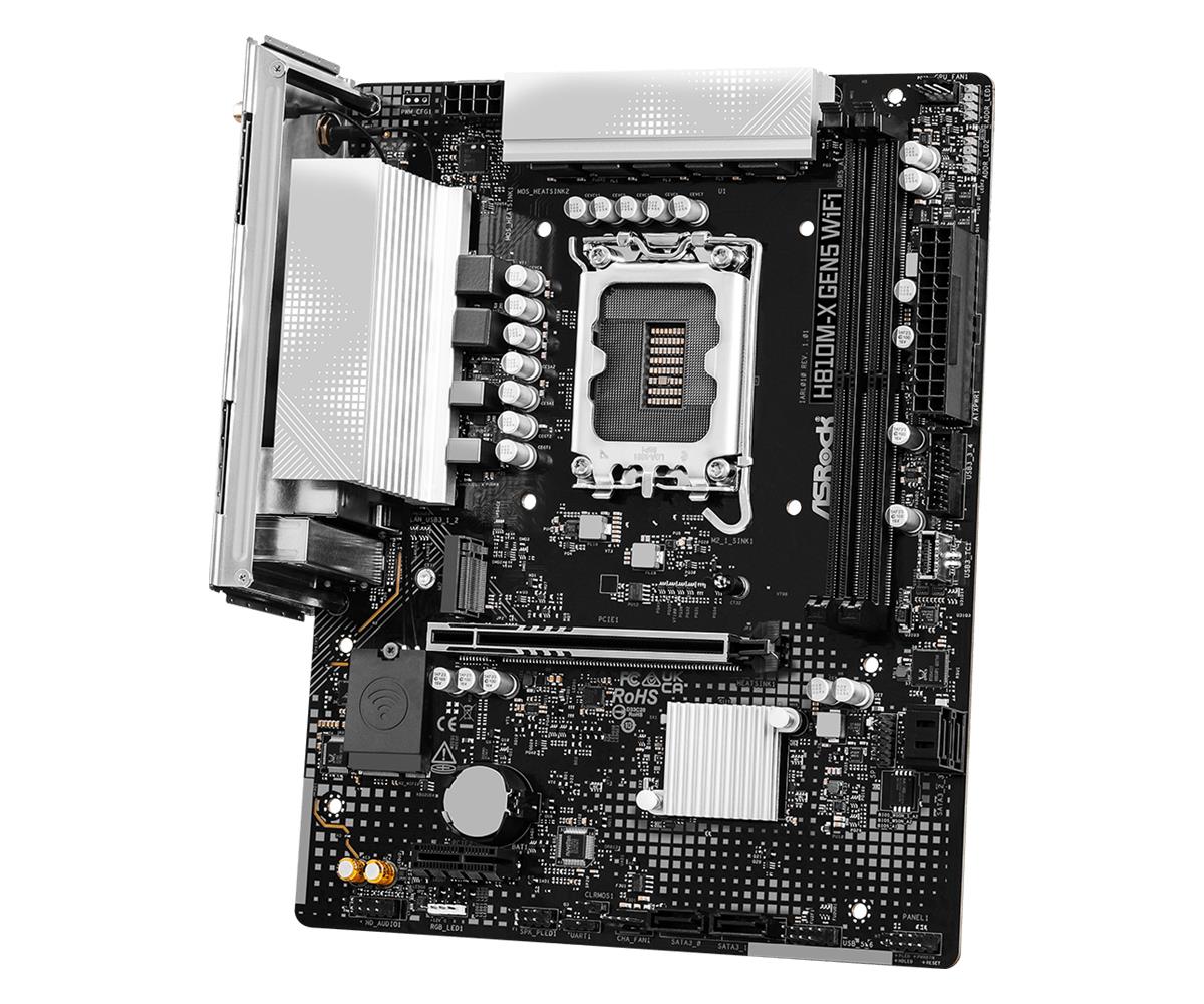 MB H810 S1851 MATX/H810M-X GEN5 ASROCK — pilt 4