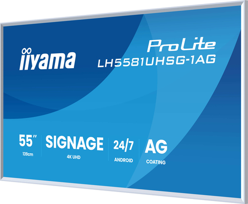 IIYAMA LH5581UHSG-1AG 55inch UHD VA ELED — pilt 6