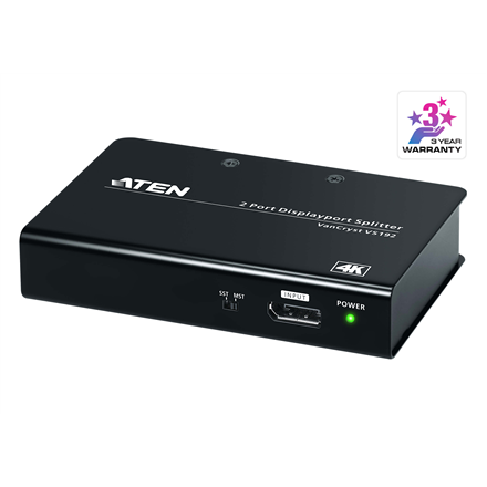 Aten Video/audio splitter - 2 ports VS192-AT-G