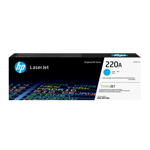 HP 220A Cyan Original LaserJet Toner